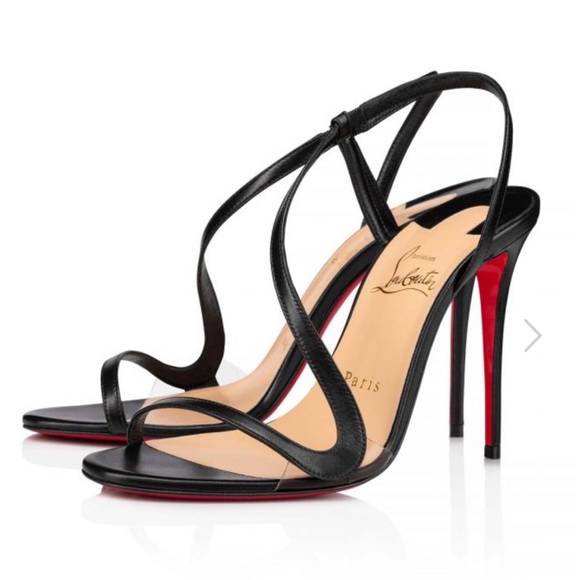Christian Louboutin Shoes - Christian Louboutin Rosalie 100 Slingback Stiletto Sandal black sz 38.5 7.5-8